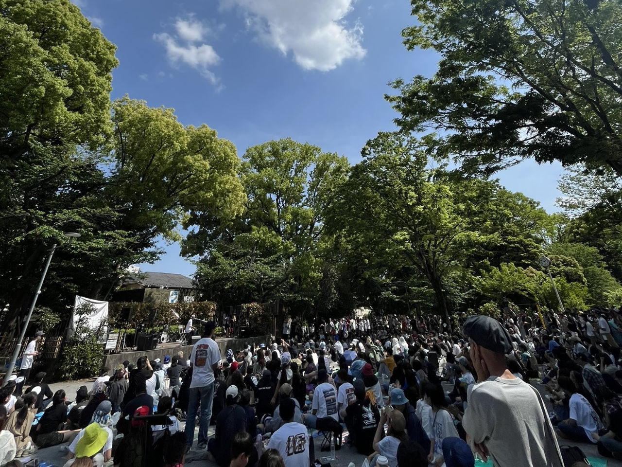 屋外ライブ会場