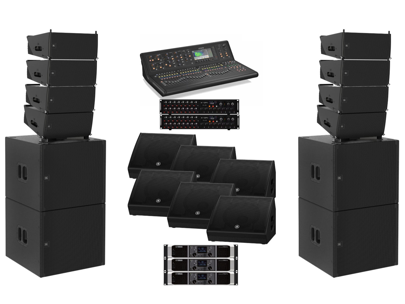 ライブPA-LA2 ラインアレイセット ライブPA-LA2 ラインアレイセット