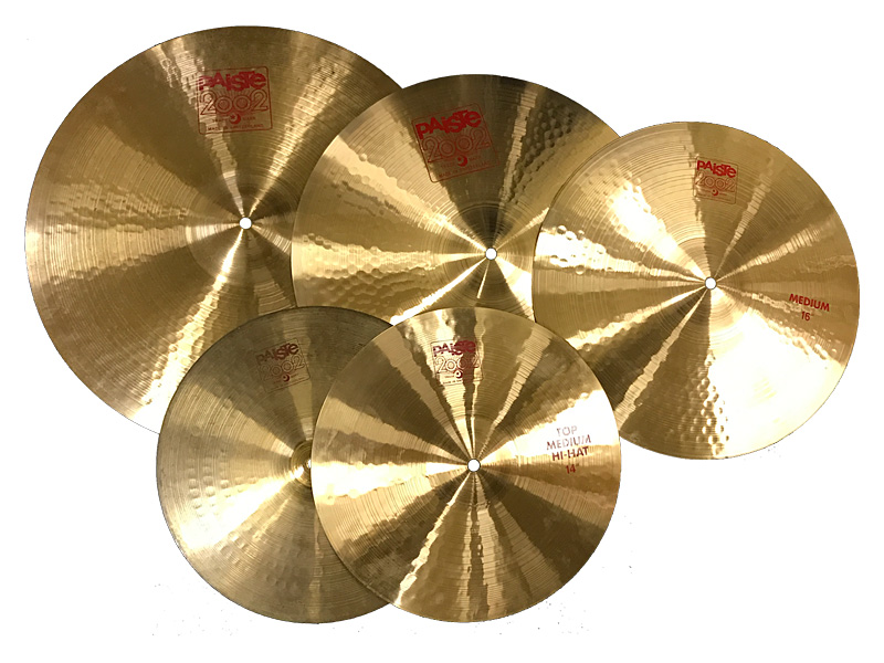Paiste 2002 Cymbal Set Paiste 2002 Cymbal Set