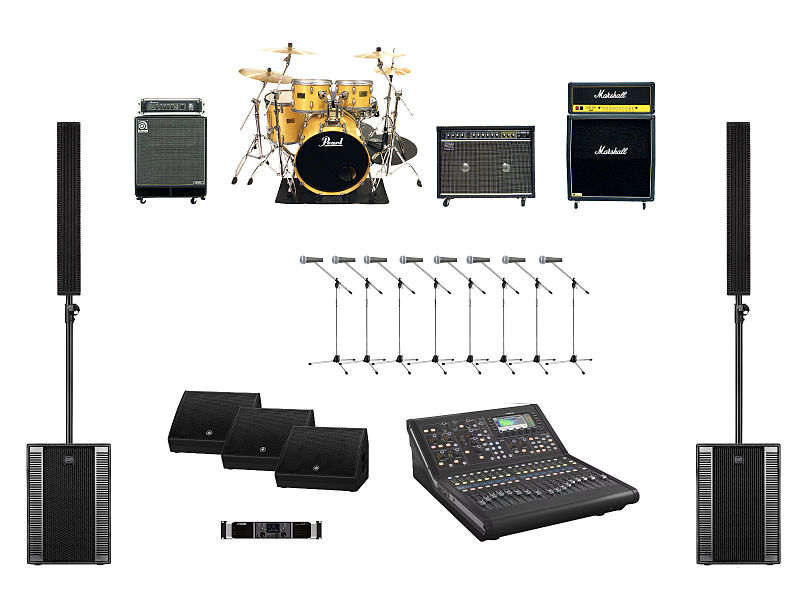 ライブパック PA Plus ライブパック PA Plus レンタル機材一式